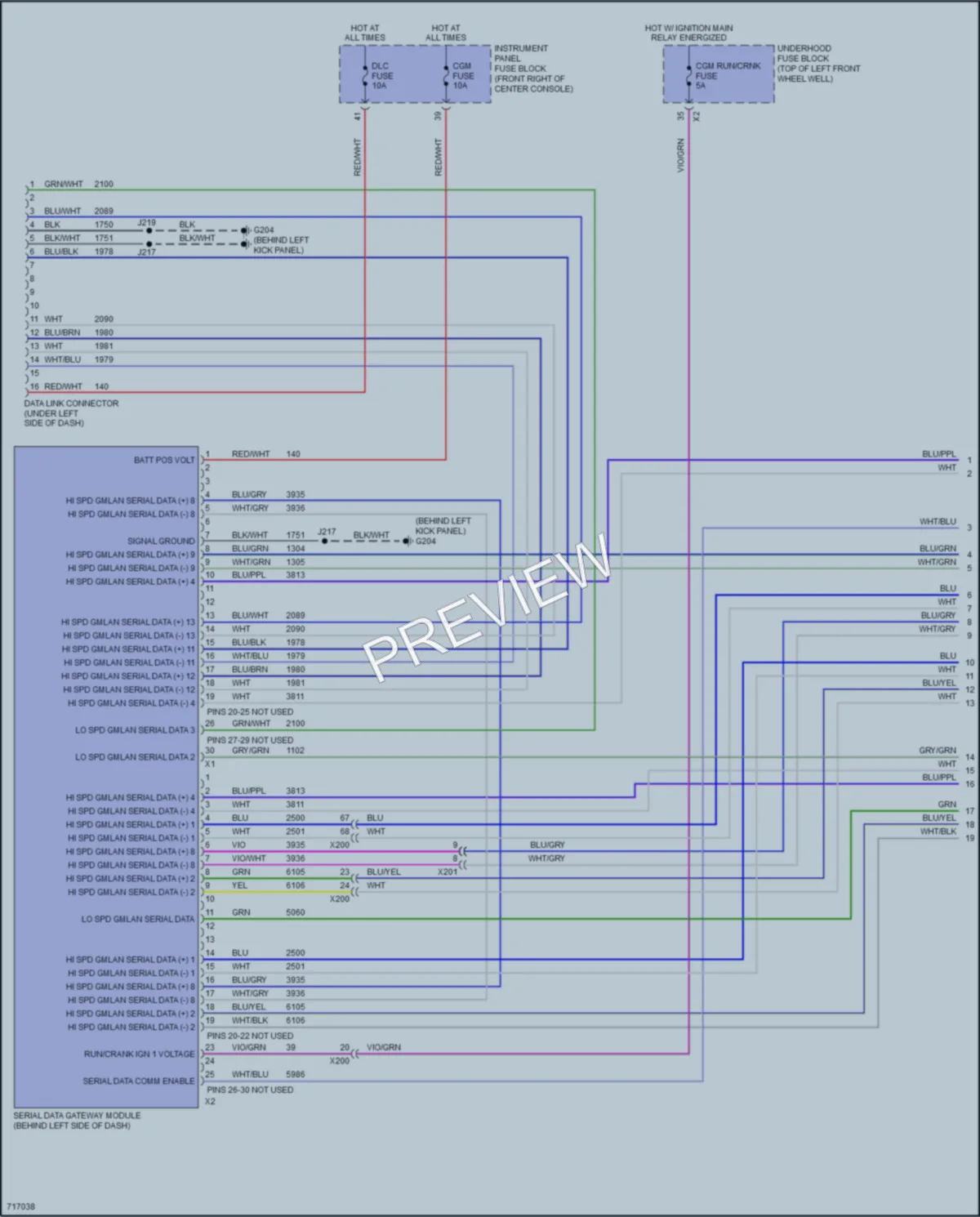 2020 Buick Enclave Computer Data Lines wiring diagram preview