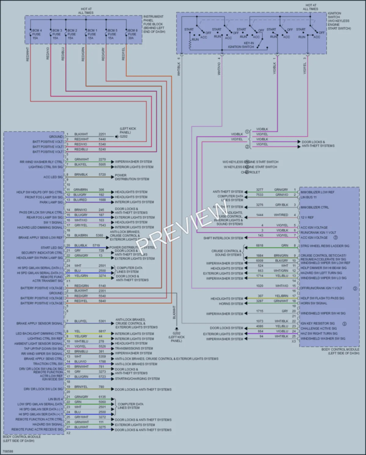 2020 Buick Encore Body Control Modules wiring diagram preview