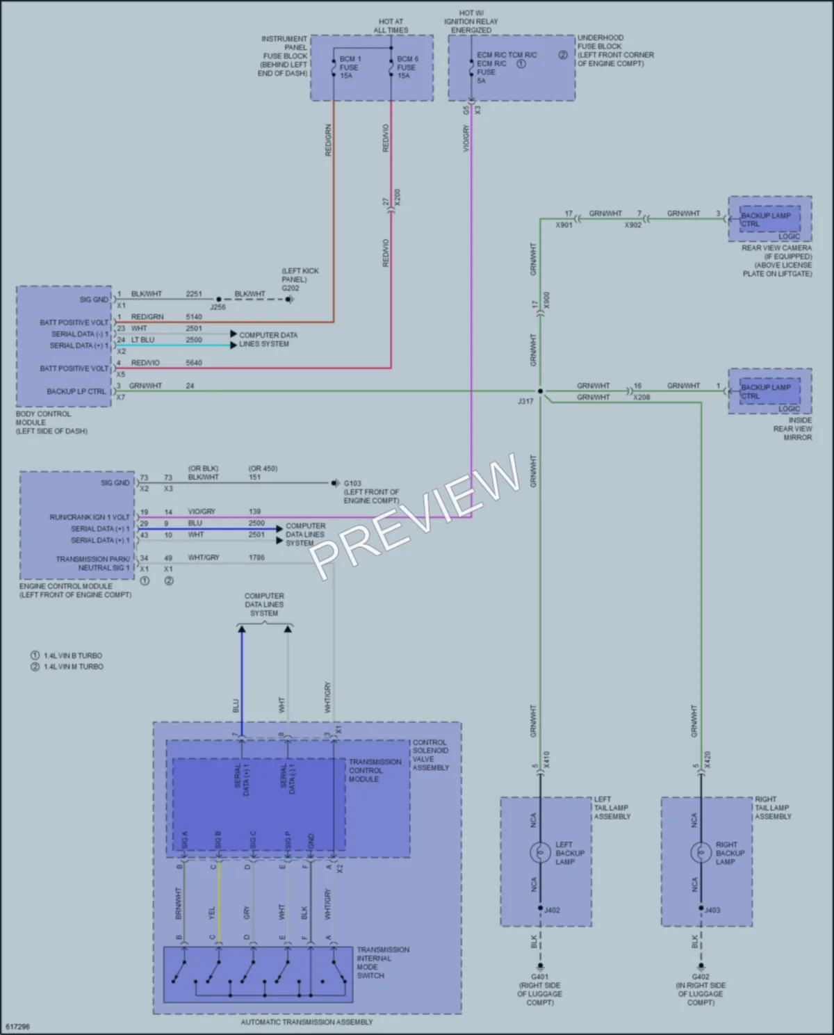 2020 Buick Encore Exterior Lights wiring diagram preview