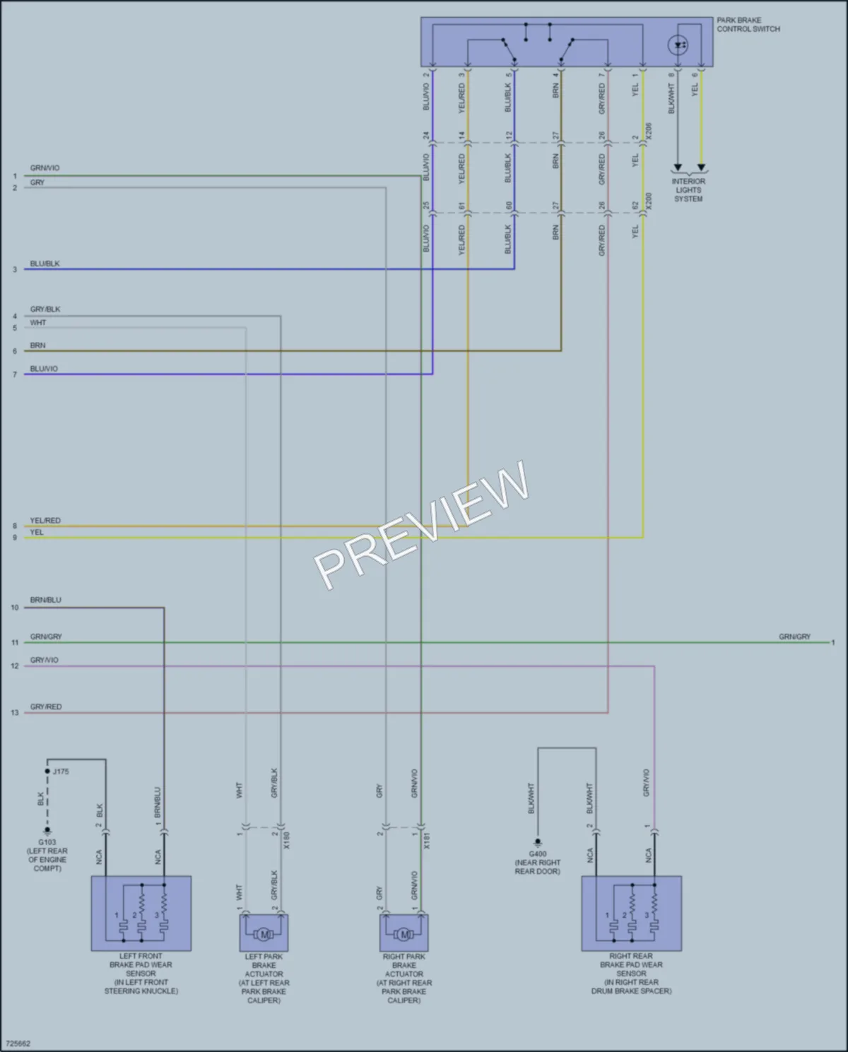 2020 Buick EncoreGX Anti Lock Brakes wiring diagram preview