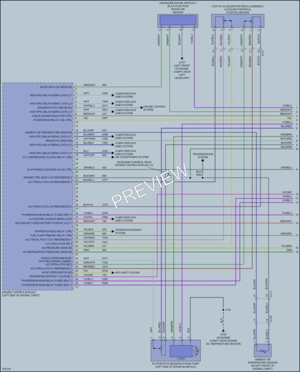 2020 Buick EncoreGX Engine Performance wiring diagram preview