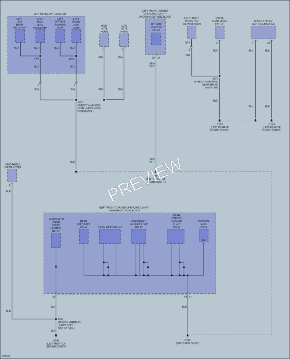 2020 Buick EncoreGX Ground Distribution wiring diagram preview