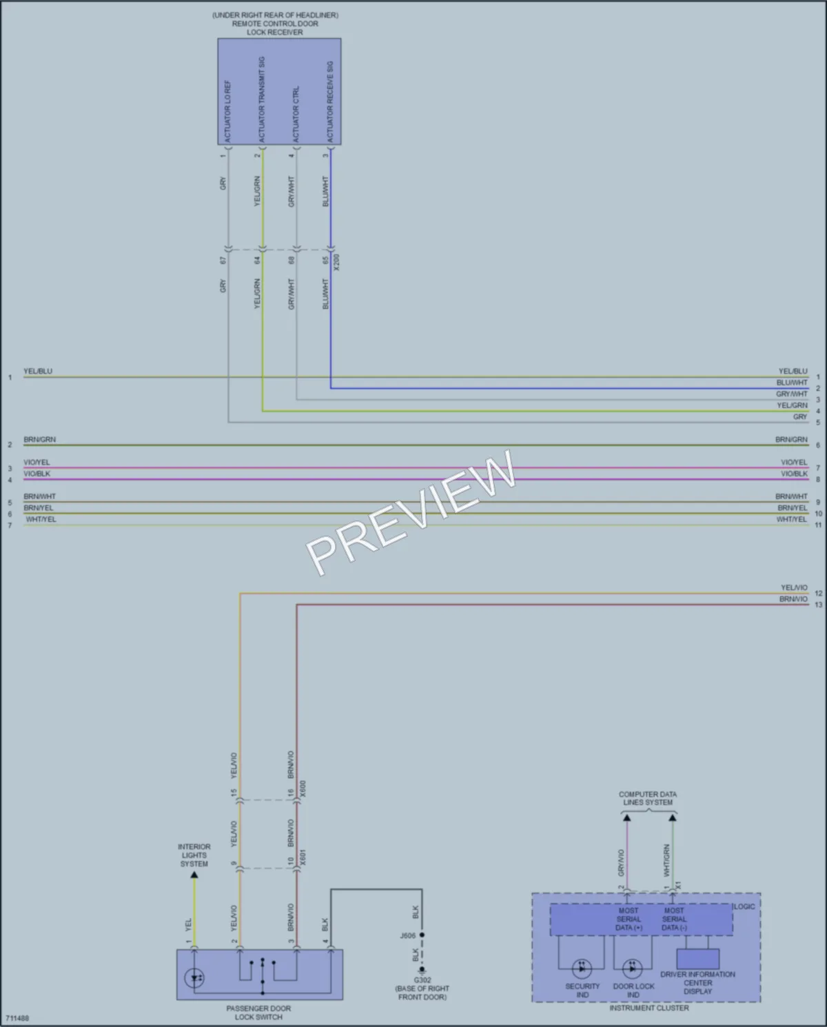 2020 Buick Envision Anti Theft wiring diagram preview