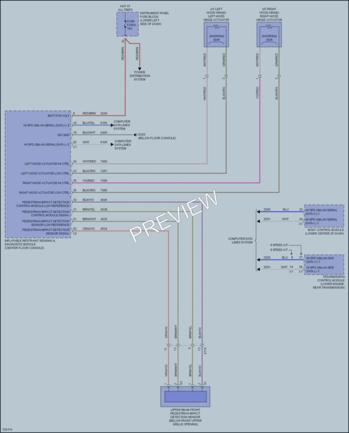 2020 Buick RegalSportback Active Bodyworks wiring diagram preview