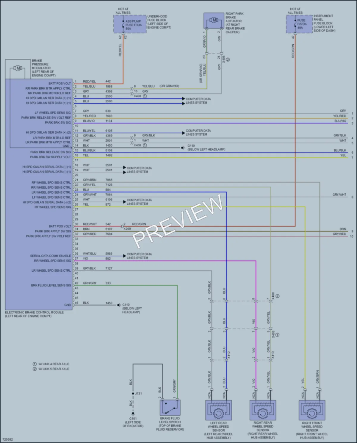 2020 Buick RegalSportback Anti Lock Brakes wiring diagram preview