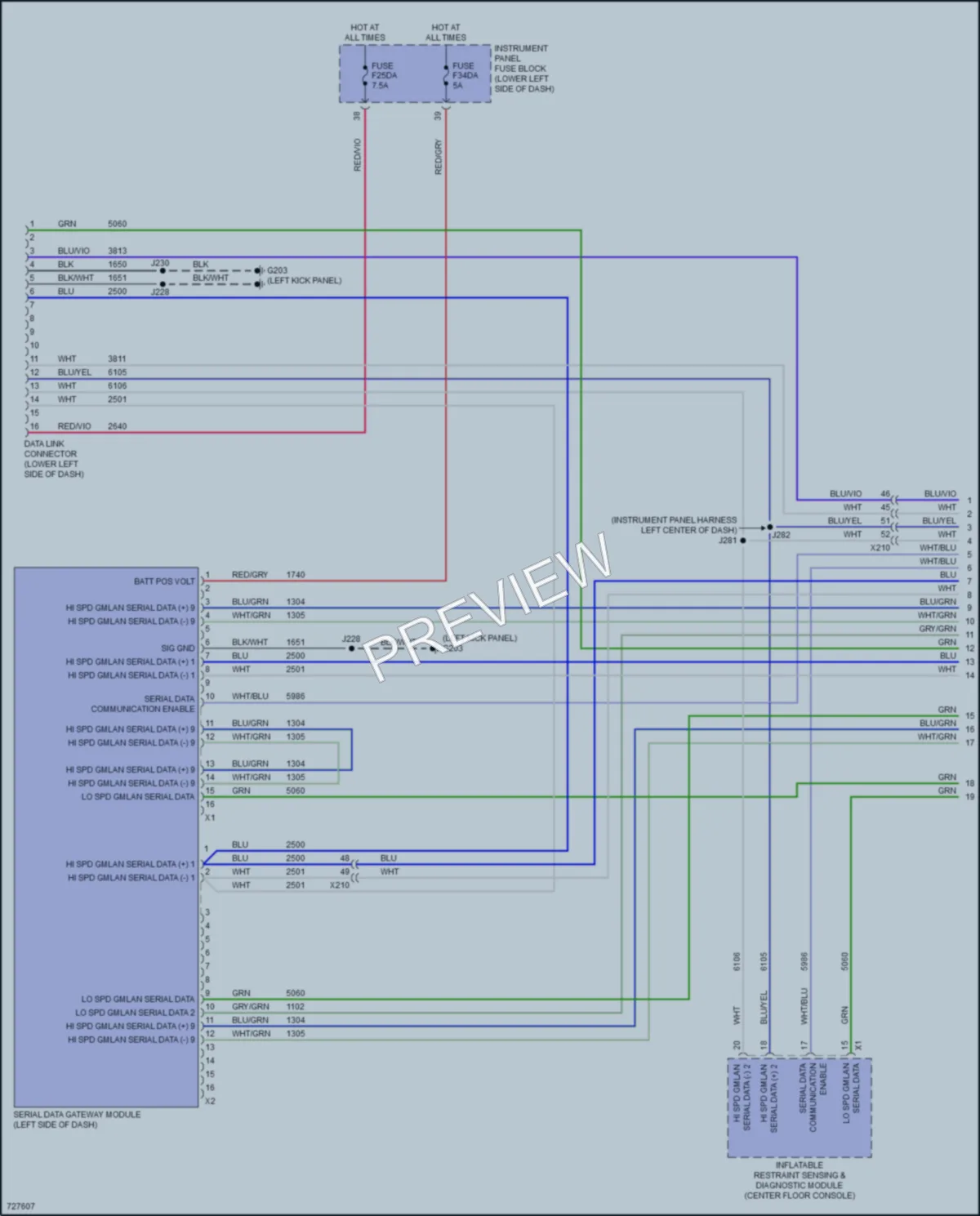 2020 Buick RegalSportback Computer Data Lines wiring diagram preview