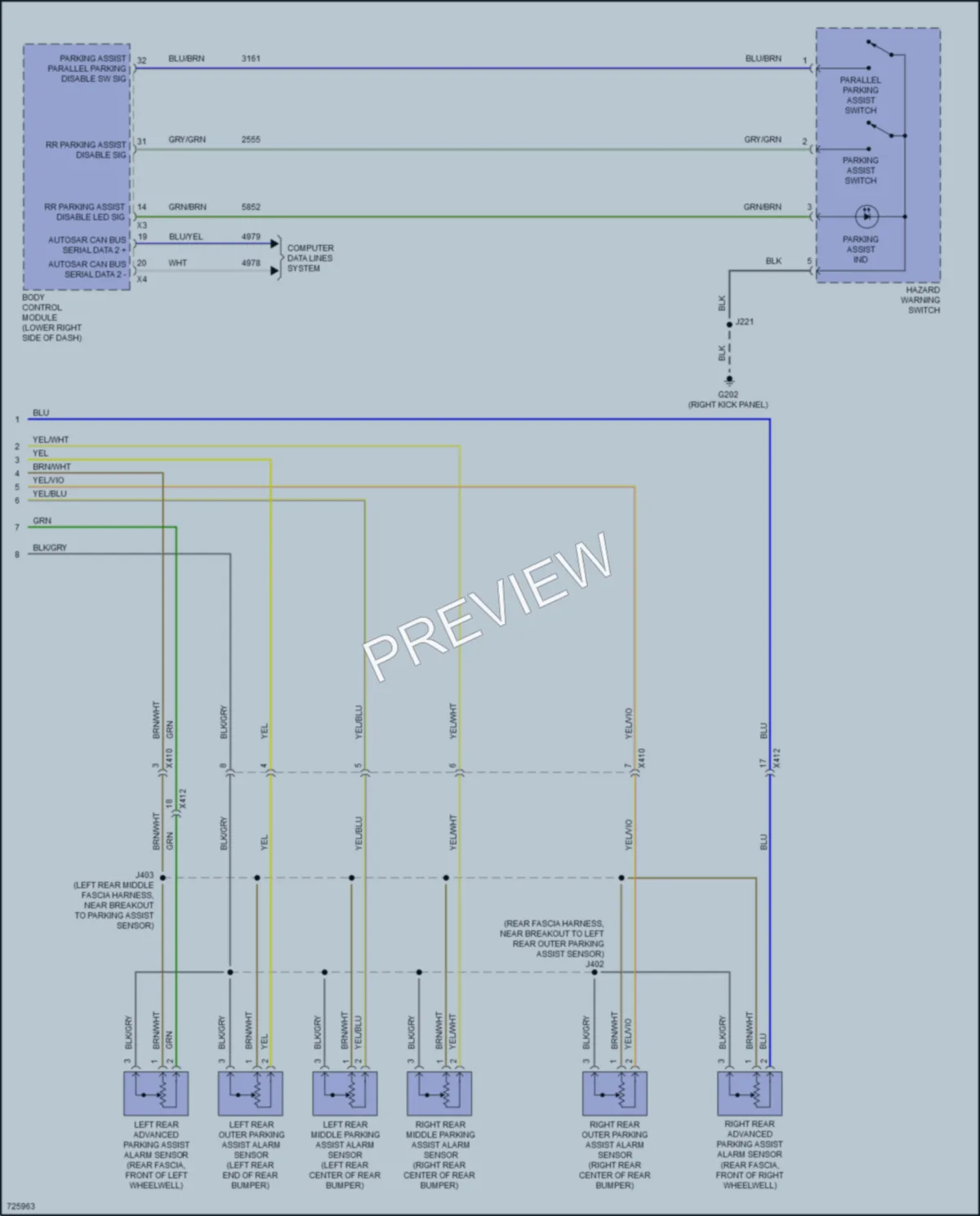2020 Cadillac CT5 Navigation wiring diagram preview