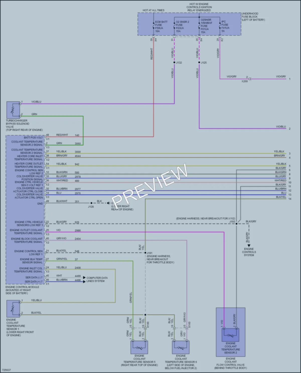 2020 Chevrolet Blazer Cooling Fan wiring diagram preview