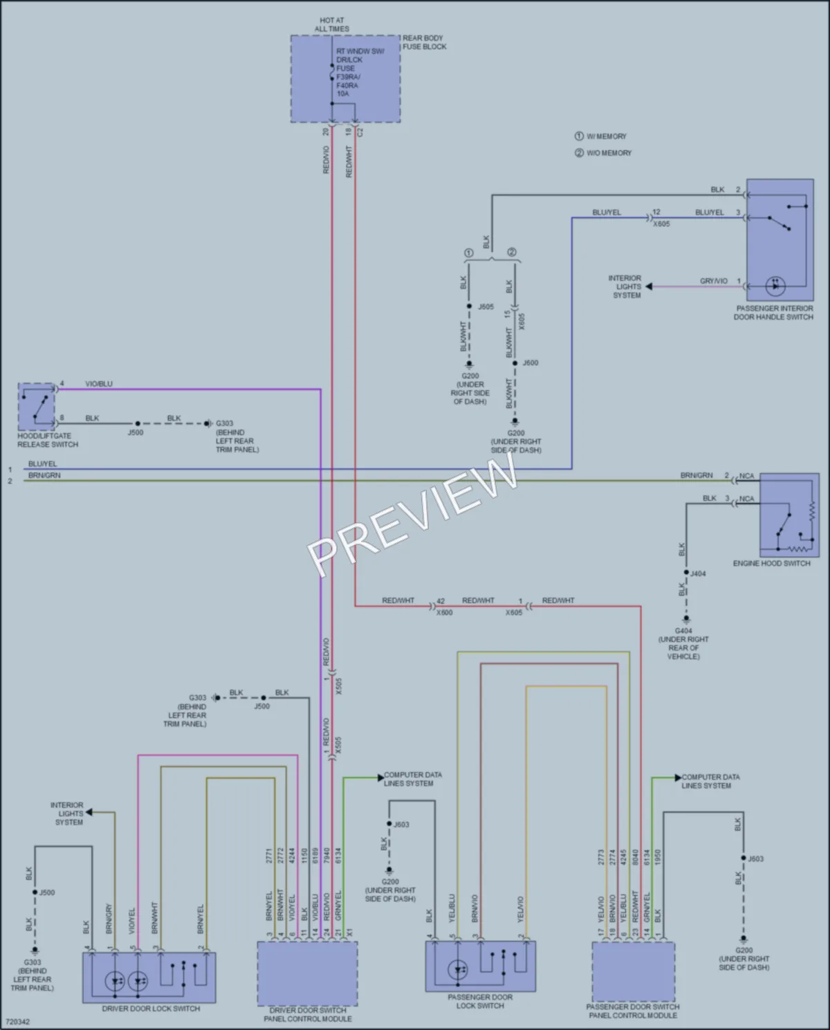2020 Chevrolet CorvetteStingray Anti Theft wiring diagram preview