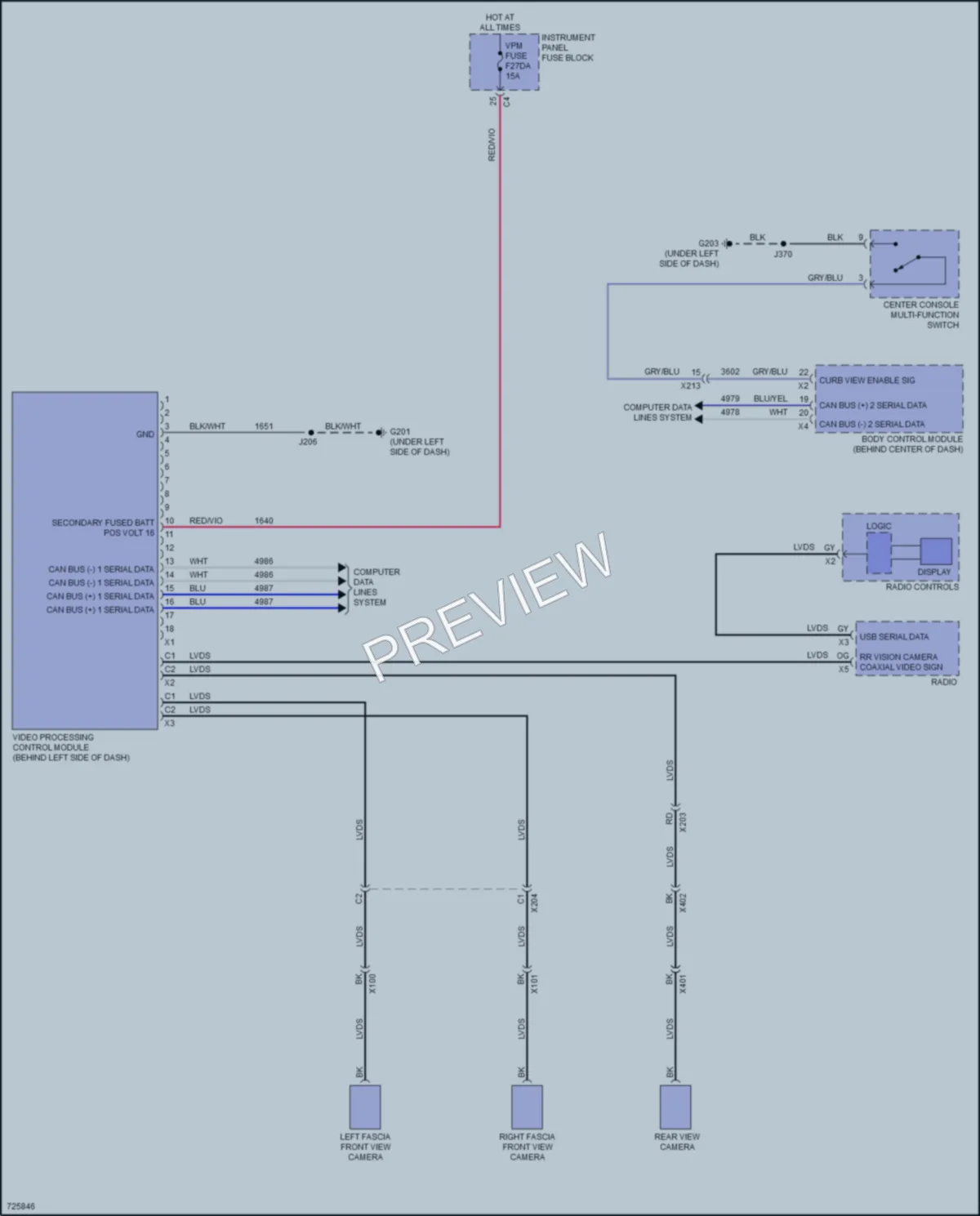 2020 Chevrolet CorvetteStingray Navigation wiring diagram preview