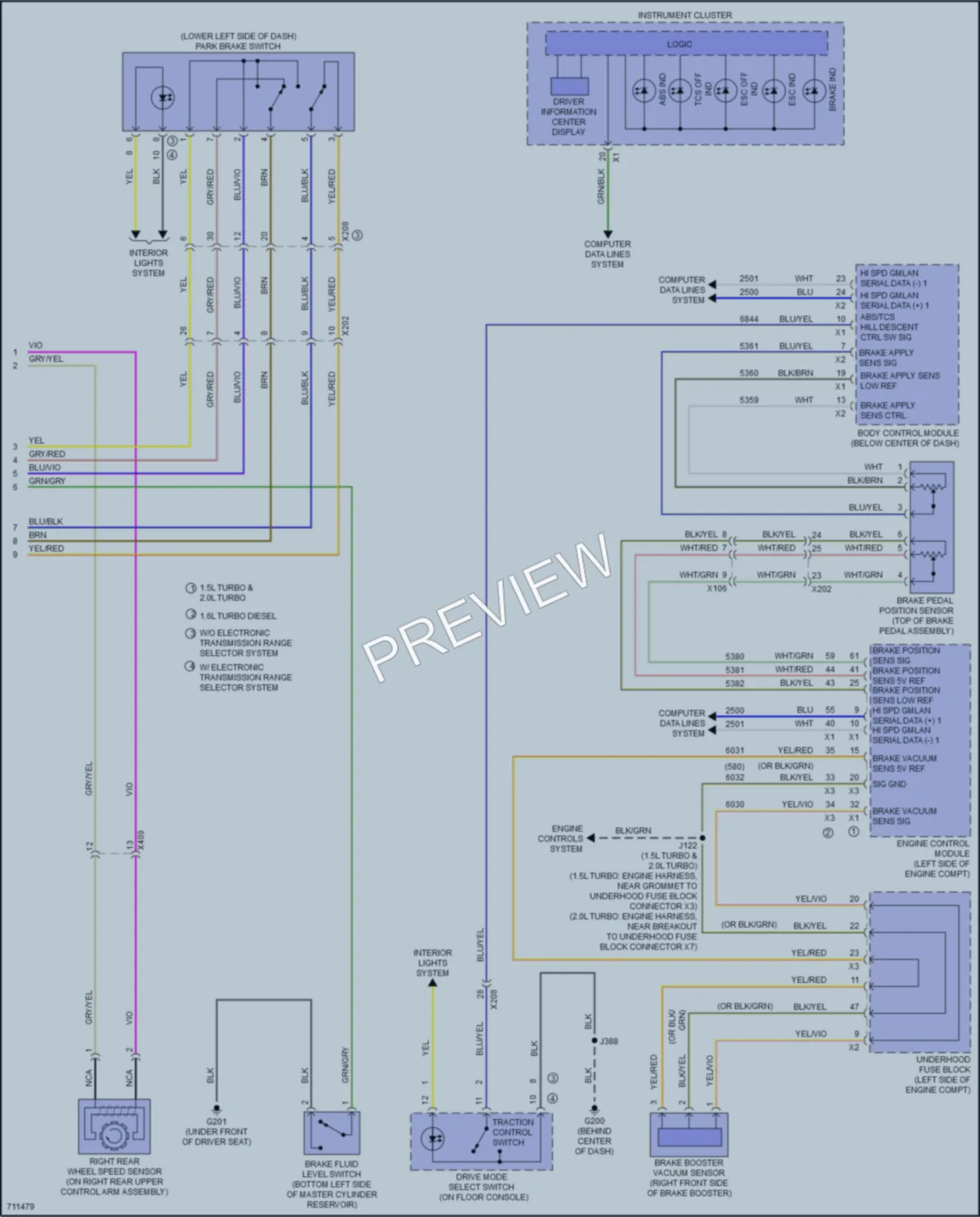 2020 Chevrolet Equinox Anti Lock Brakes wiring diagram preview