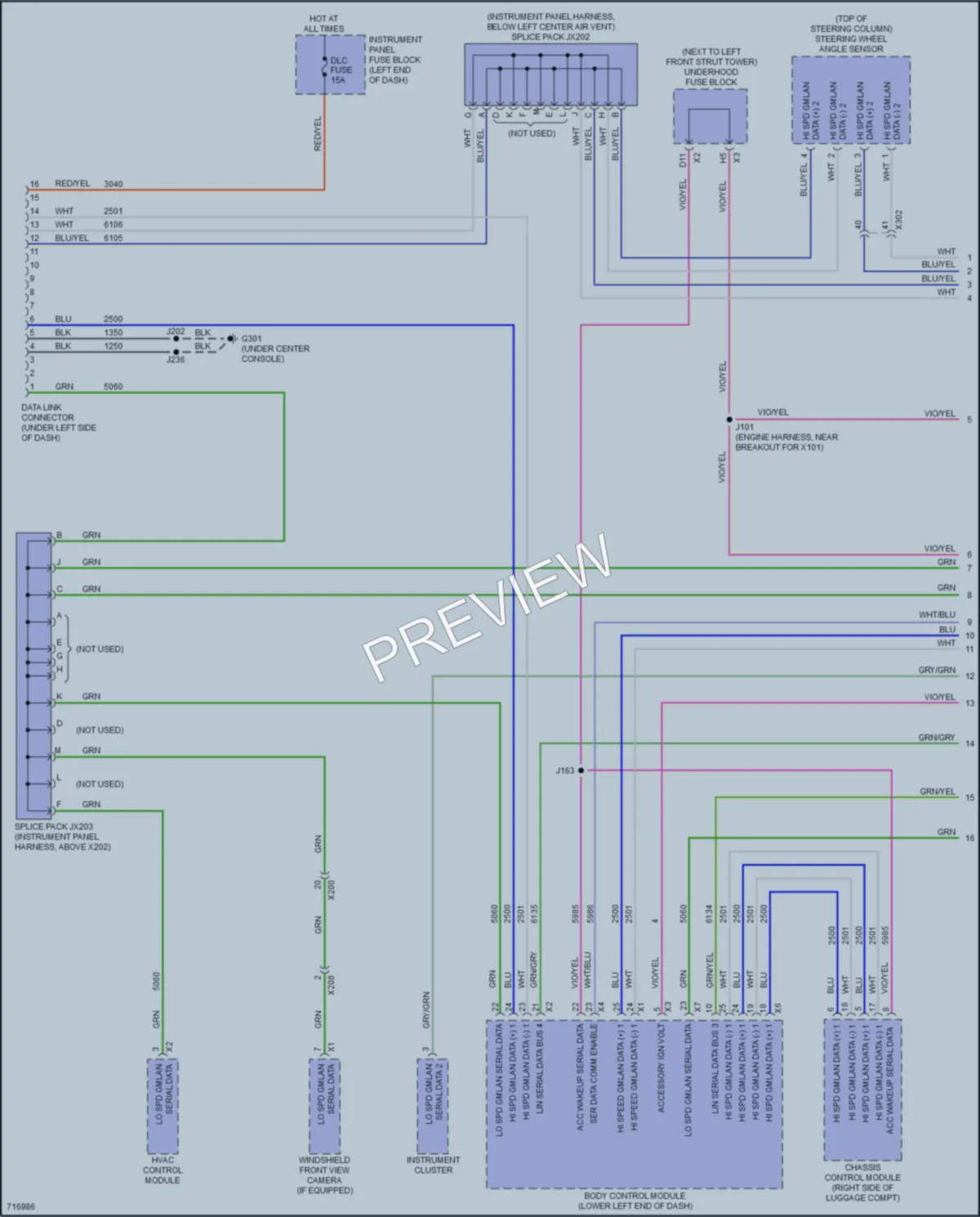 2020 Chevrolet Sonic Computer Data Lines wiring diagram preview