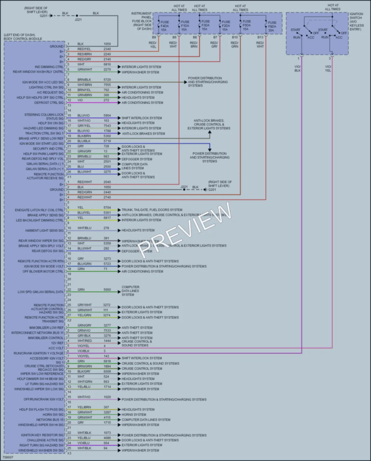 2020 Chevrolet Spark Body Control Modules wiring diagram preview