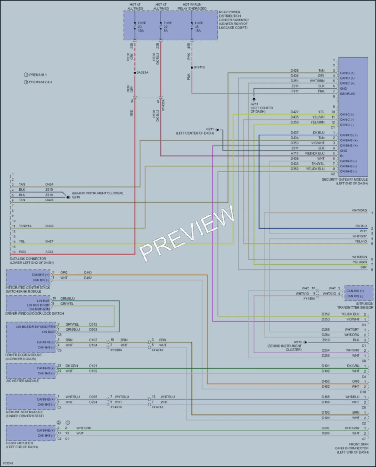 2020 Chrysler 300 Computer Data Lines wiring diagram preview