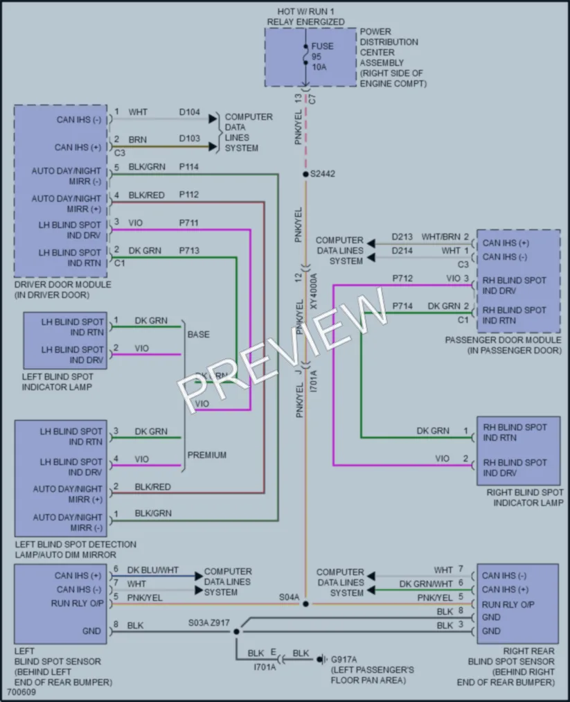 2020 Dodge DurangoSpecialService Navigation wiring diagram preview