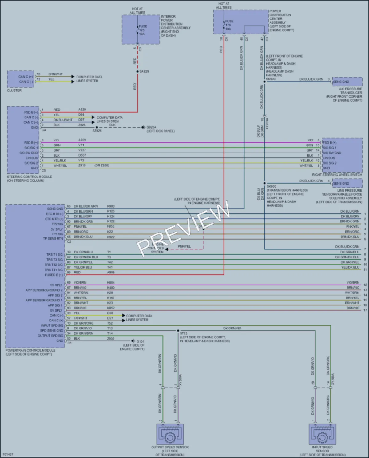 2020 Dodge Journey Cruise Control wiring diagram preview