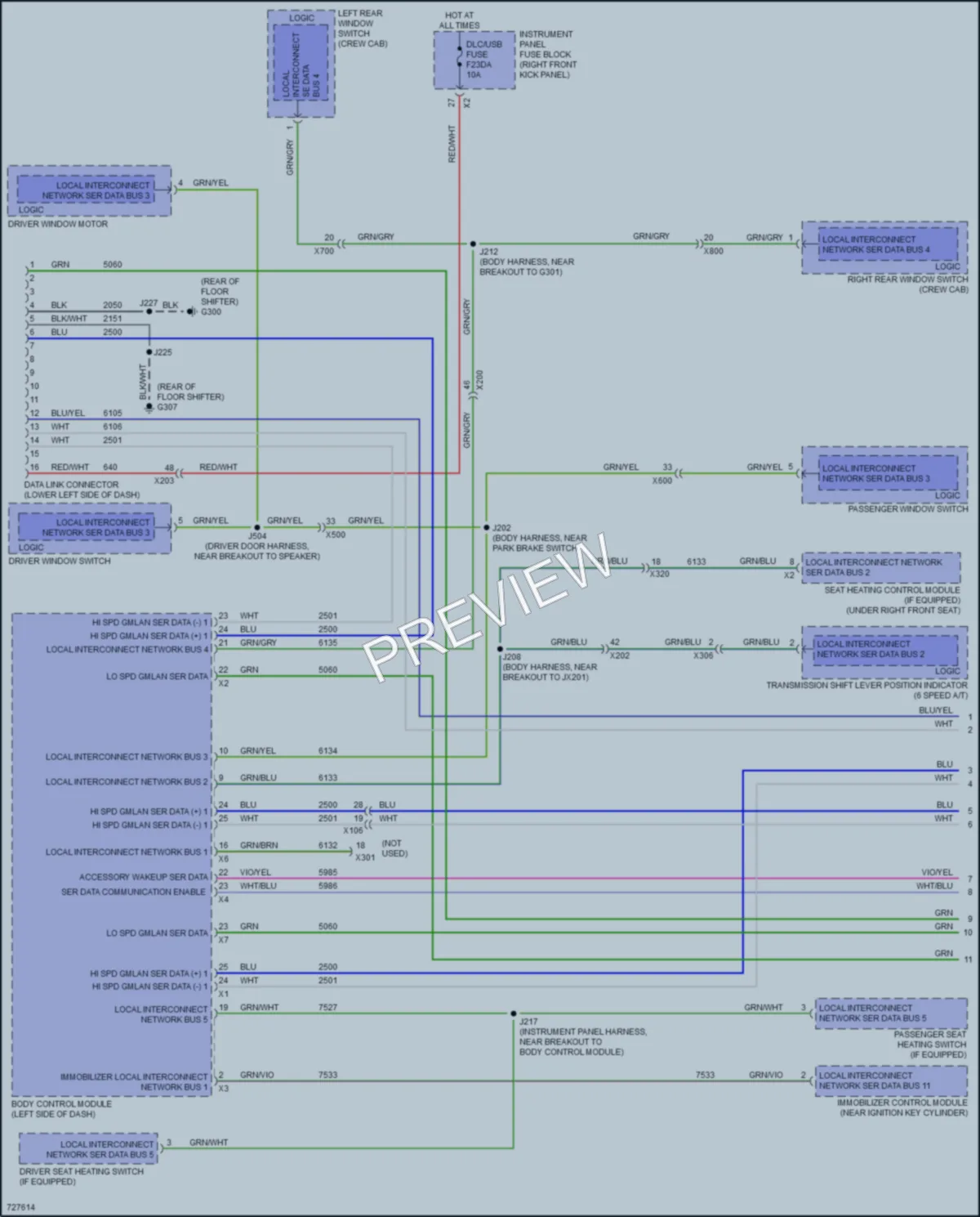 2020 GMC CanyonDenali Computer Data Lines wiring diagram preview