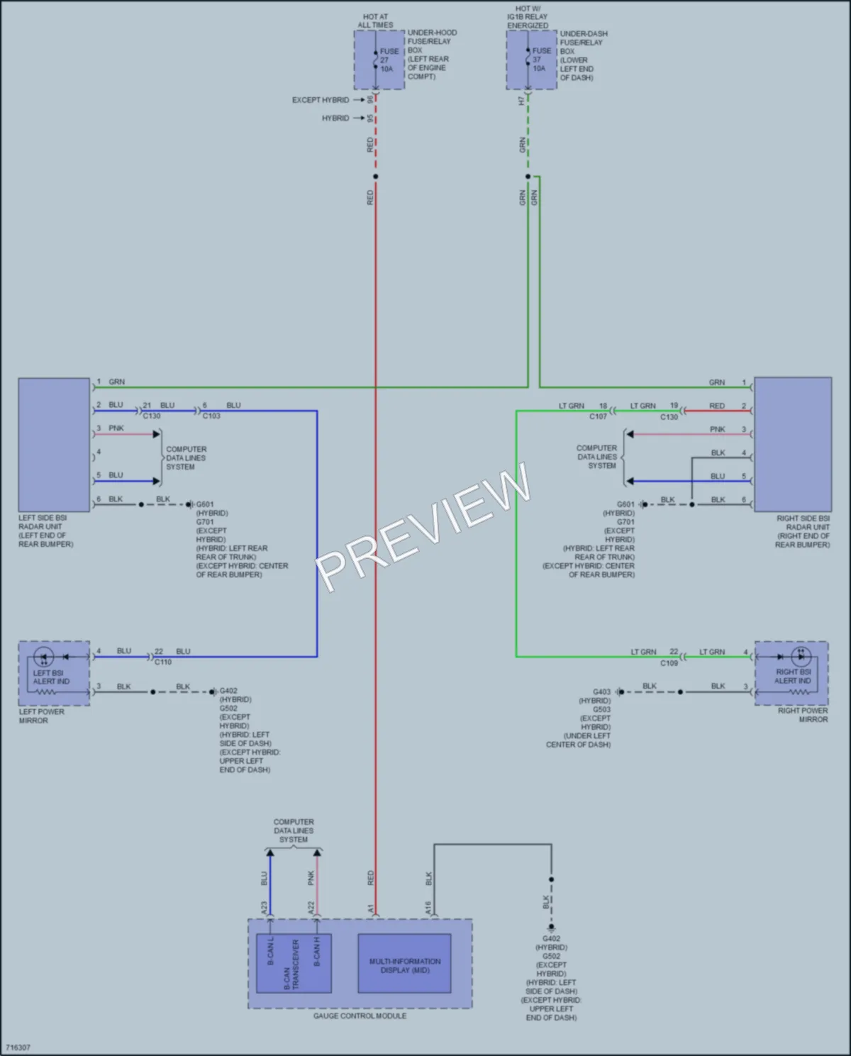 2020 Honda Accord Navigation wiring diagram preview