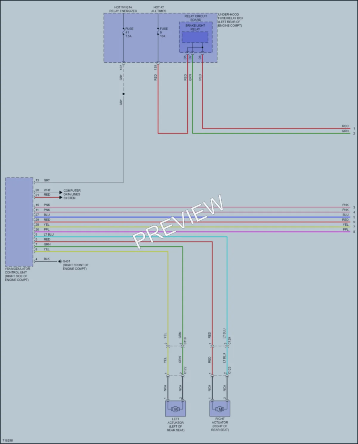 2020 Honda AccordHybrid Shift Interlock wiring diagram preview