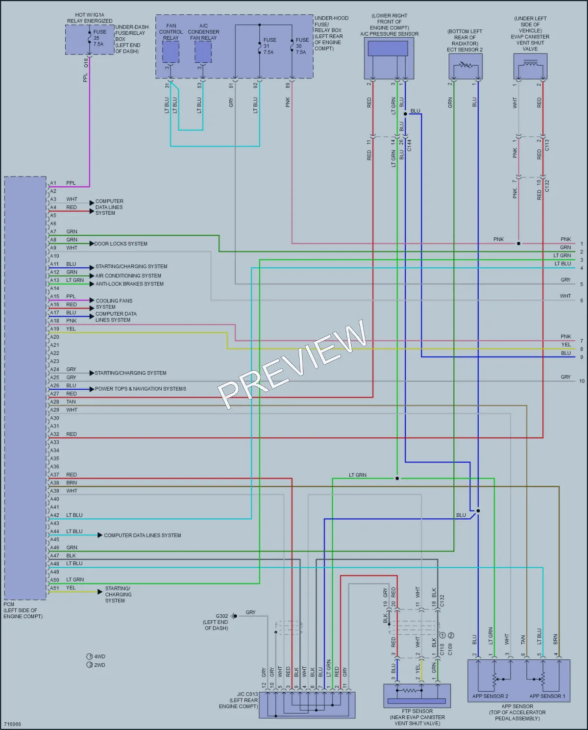 2020 Honda HRV Engine Performance wiring diagram preview