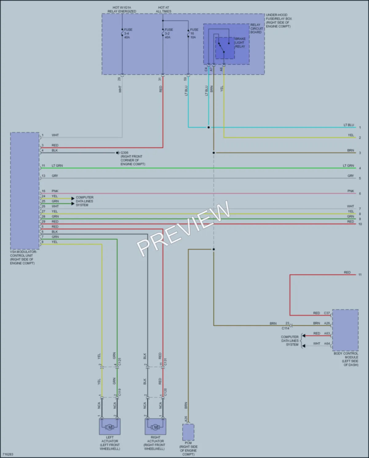 2020 Honda Insight Shift Interlock wiring diagram preview