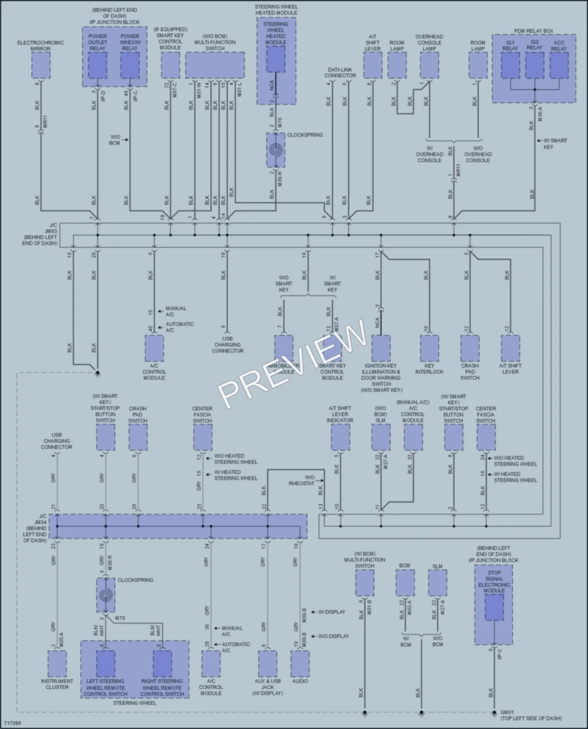 2020 Hyundai Accent Ground Distribution wiring diagram preview