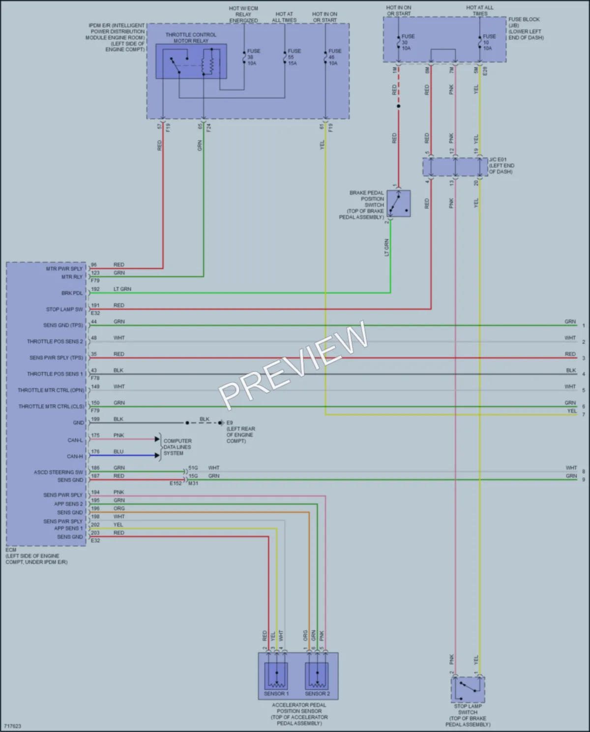 2020 Infiniti QX60 Cruise Control wiring diagram preview