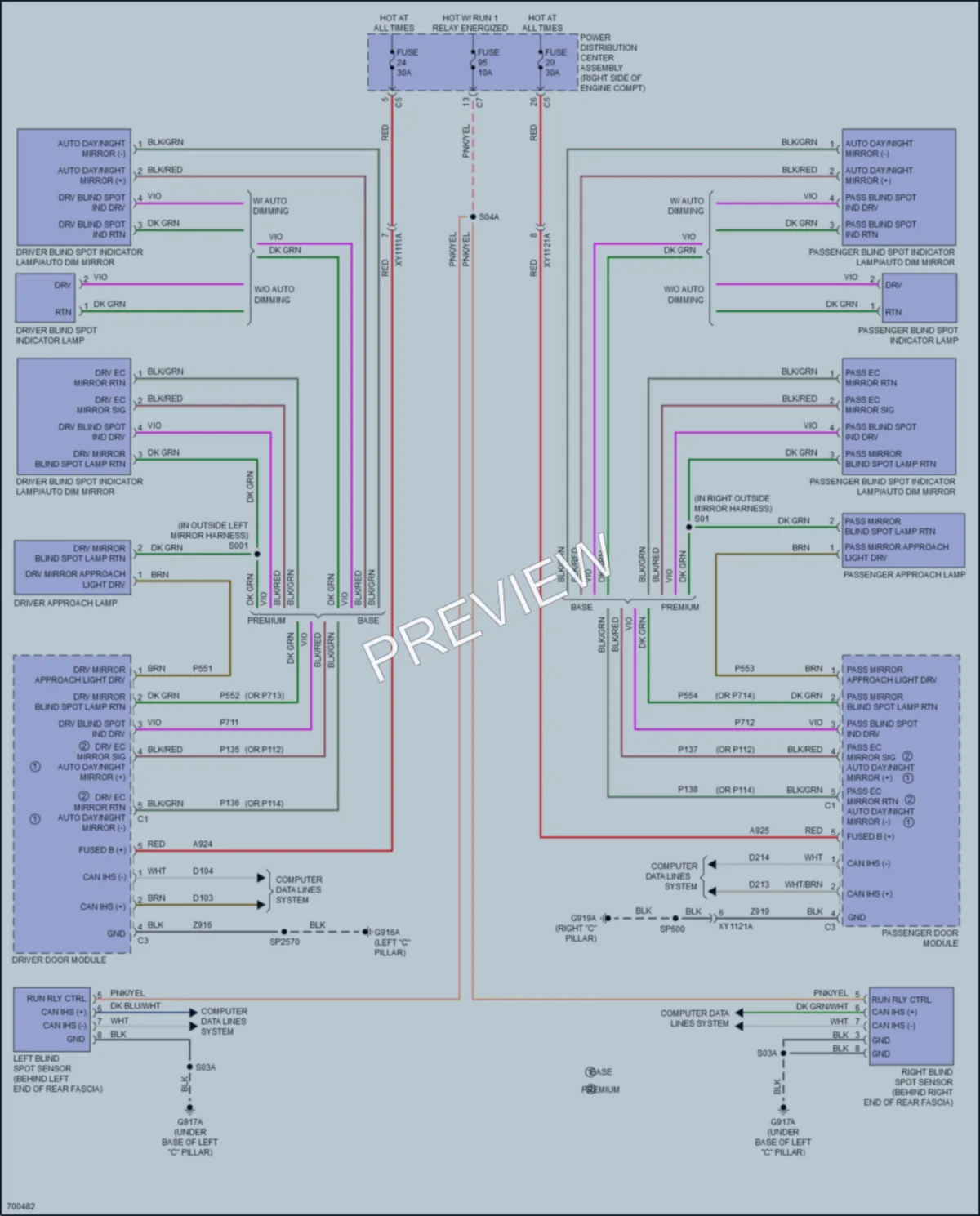 2020 Jeep GrandCherokee Navigation wiring diagram preview