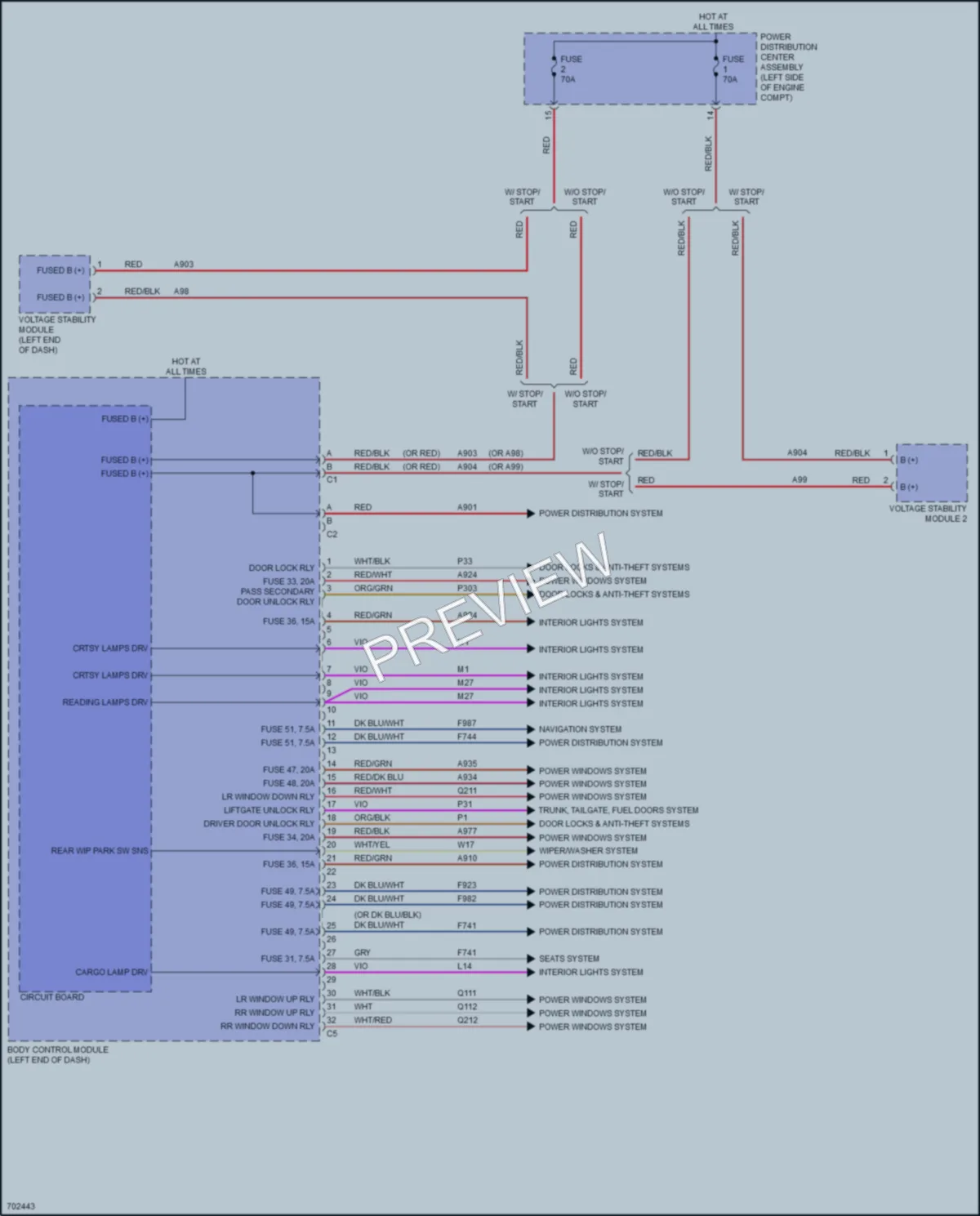 2020 Jeep Renegade Body Control Modules wiring diagram preview