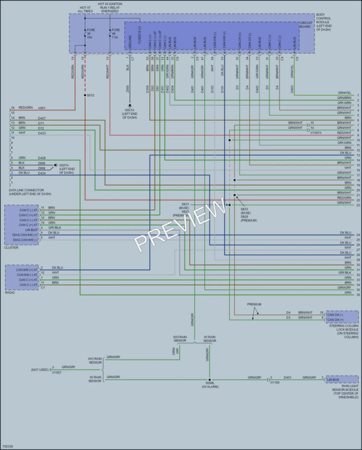 2020 Jeep Renegade Computer Data Lines wiring diagram preview
