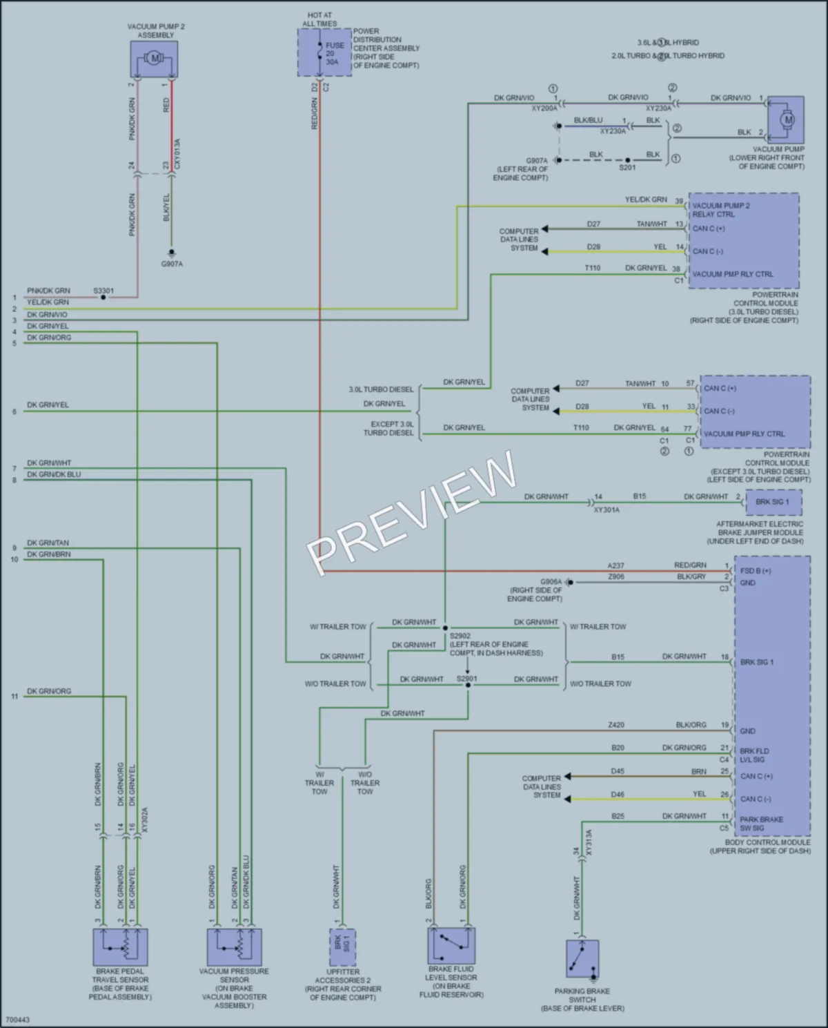 2020 Jeep Wrangler Anti Lock Brakes wiring diagram preview