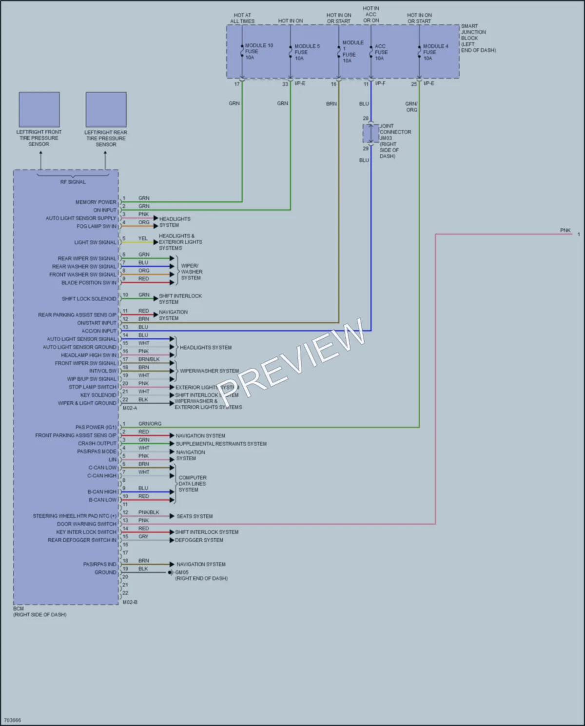 2020 Kia Sportage Body Control Modules wiring diagram preview