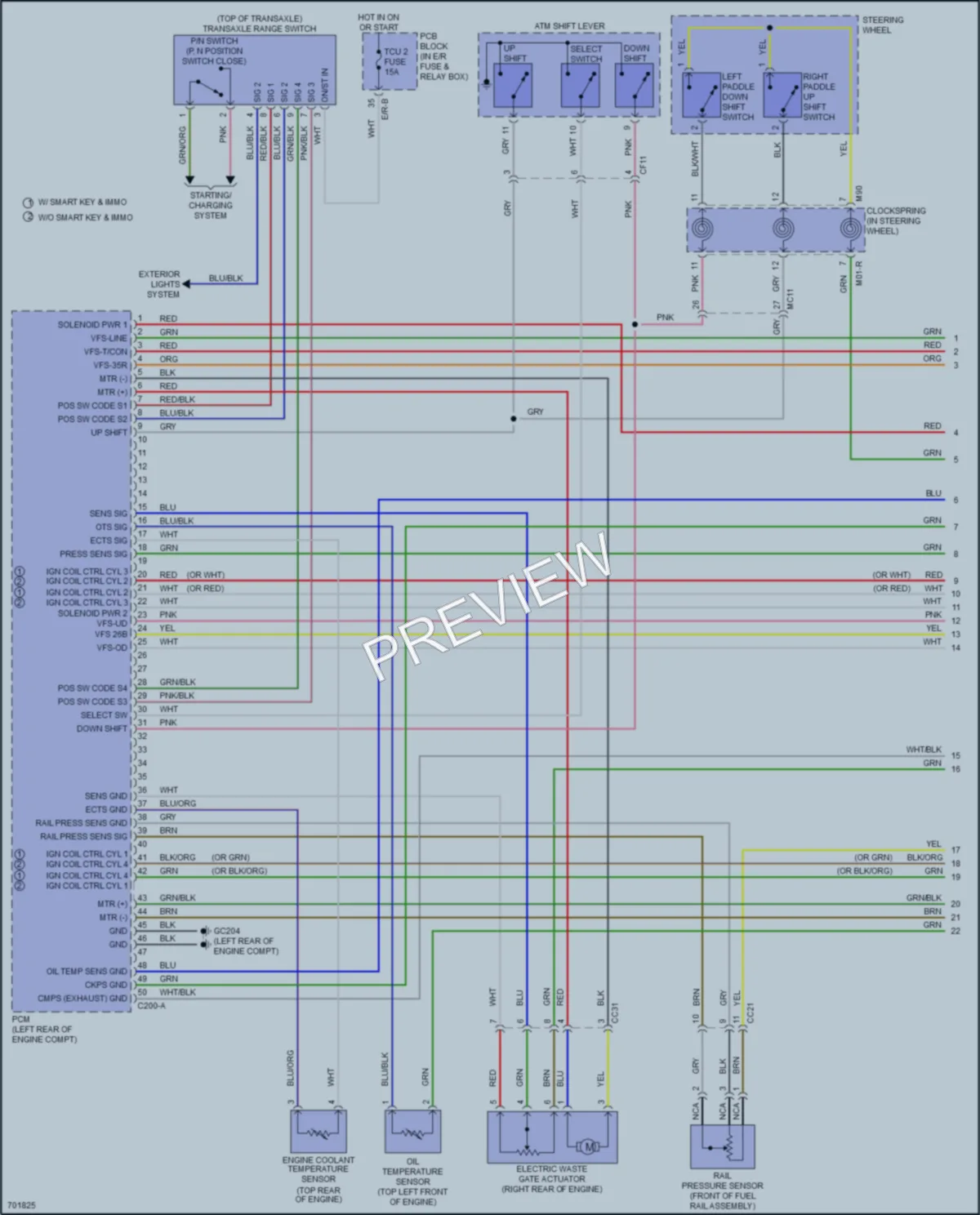 2020 Kia Sportage Engine Performance wiring diagram preview