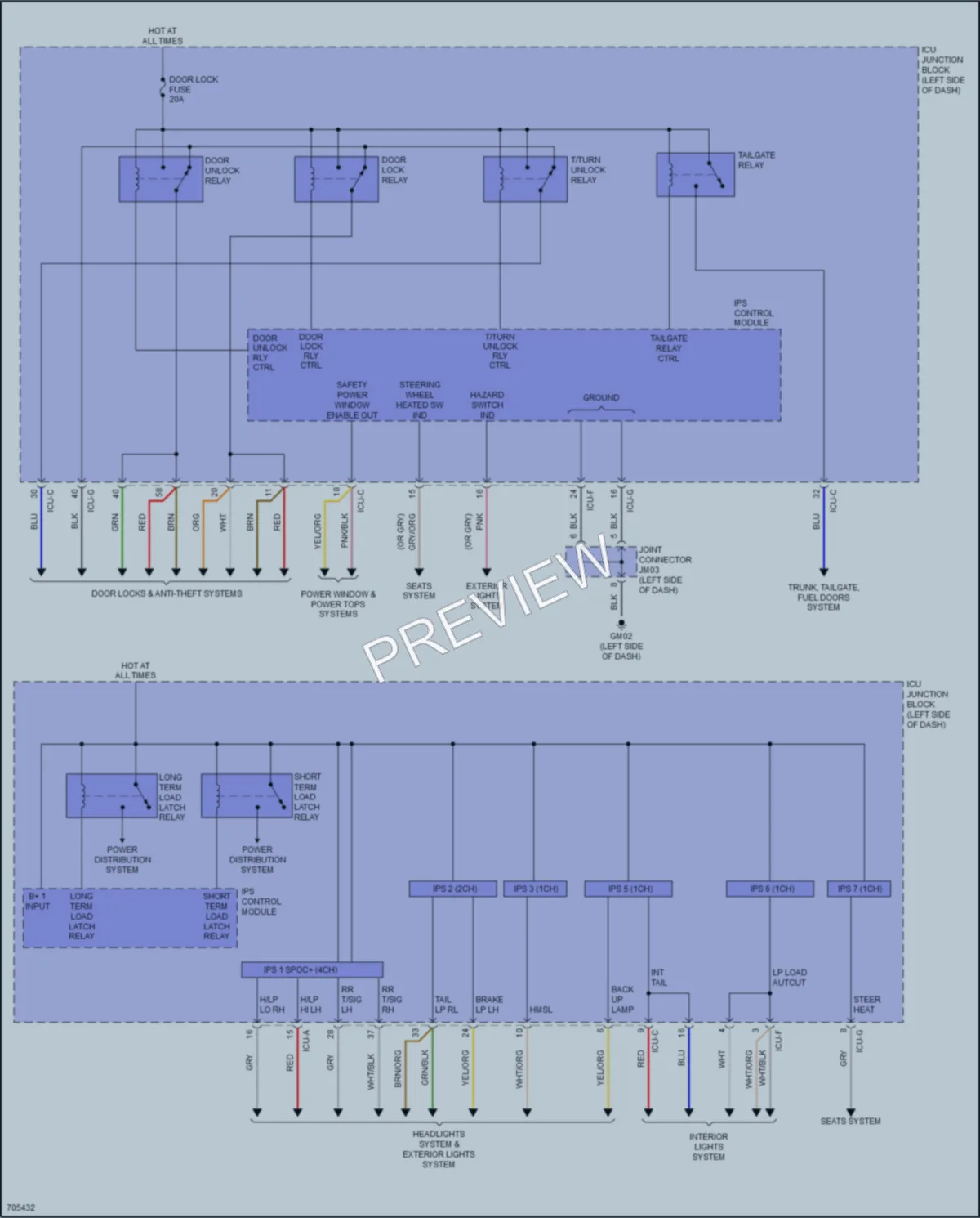 2020 Kia Telluride Body Control Modules wiring diagram preview