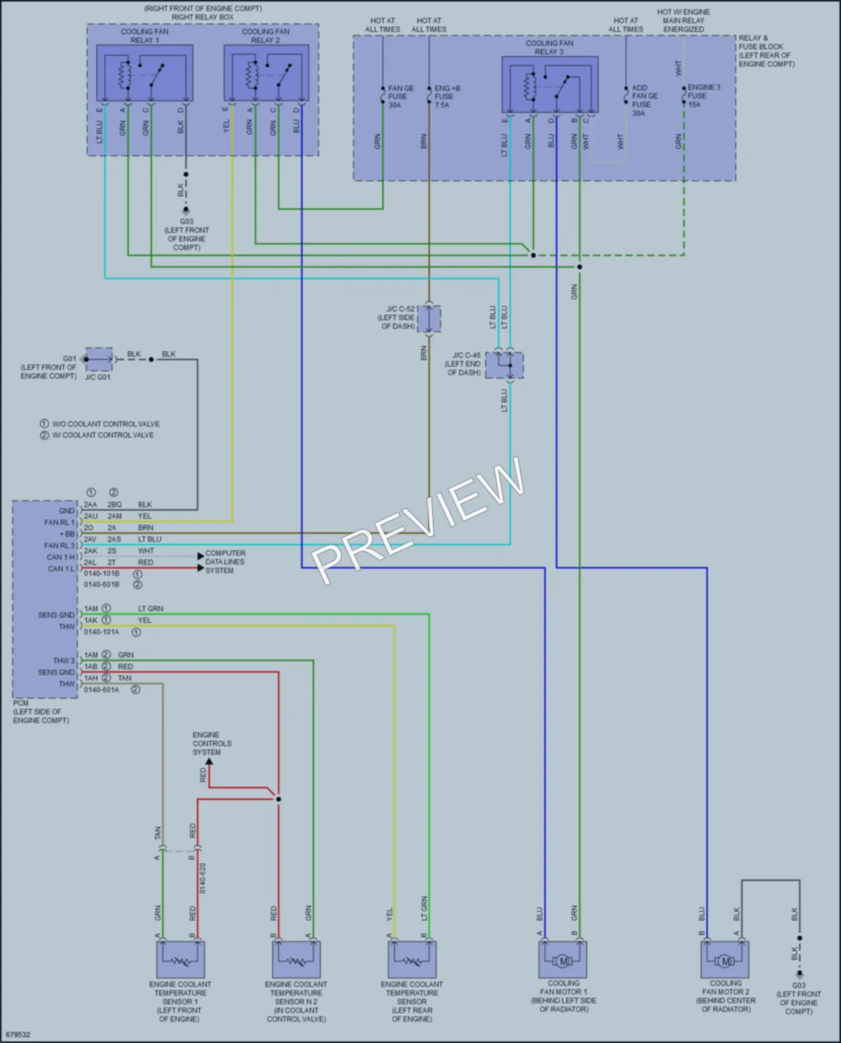 2020 Mazda CX5 Cooling Fan wiring diagram preview