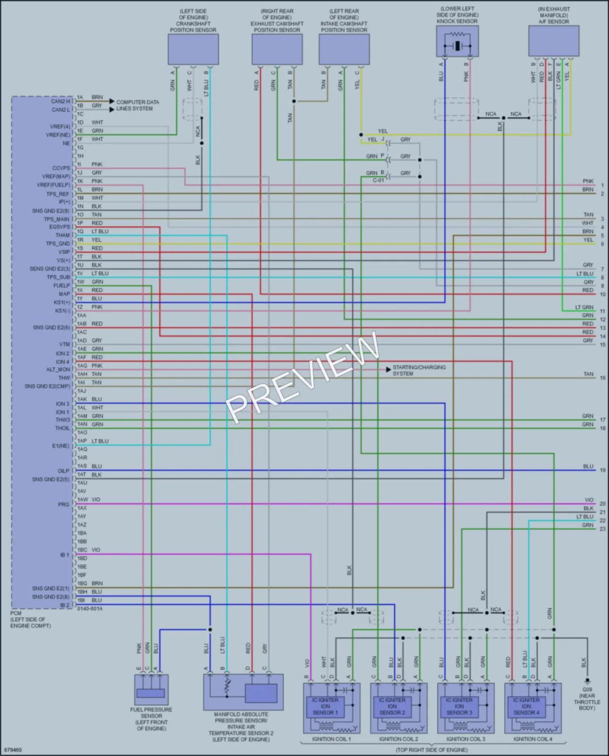 2020 Mazda CX5 Engine Performance wiring diagram preview