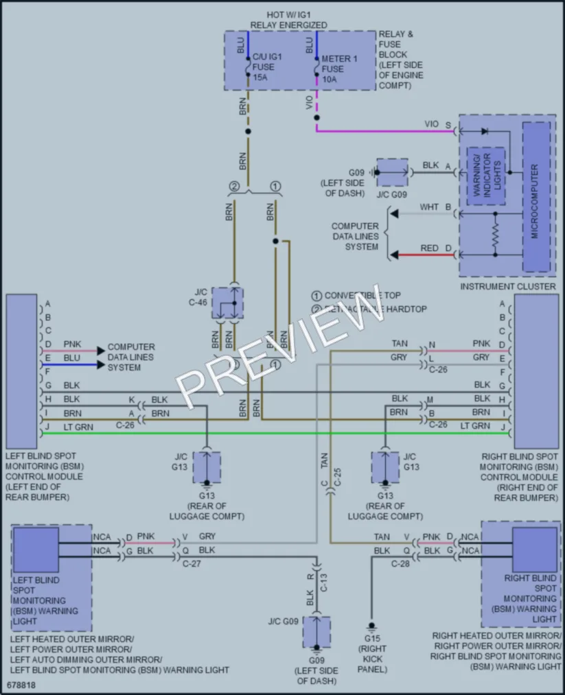 2020 Mazda MX5Miata Navigation wiring diagram preview