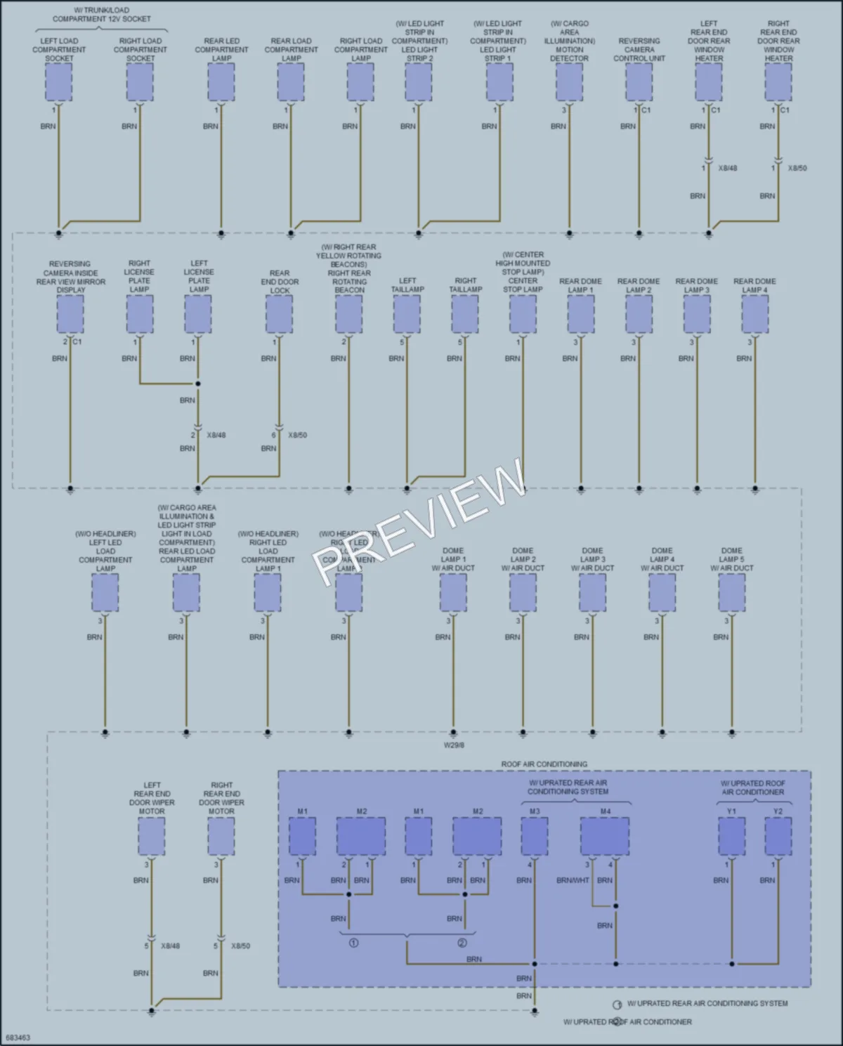 2020 MercedesBenz 3500XDSprinter Ground Distribution wiring diagram preview