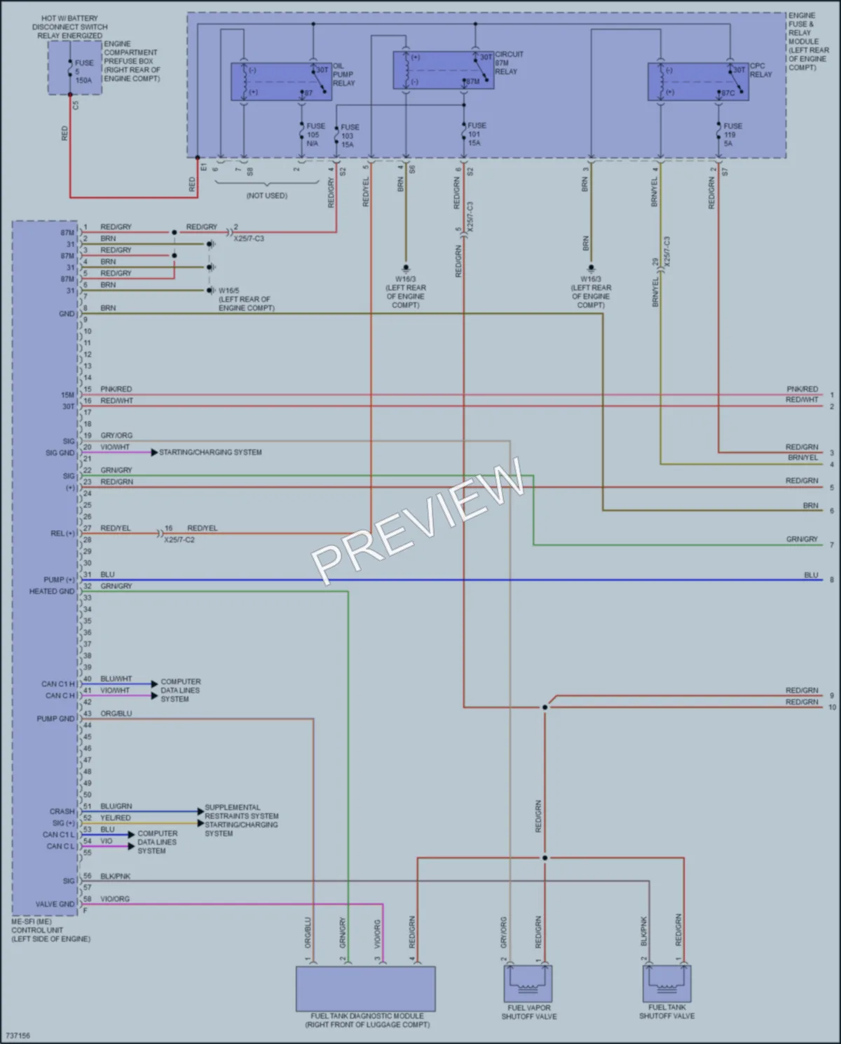 2020 MercedesBenz C300 Engine Performance wiring diagram preview