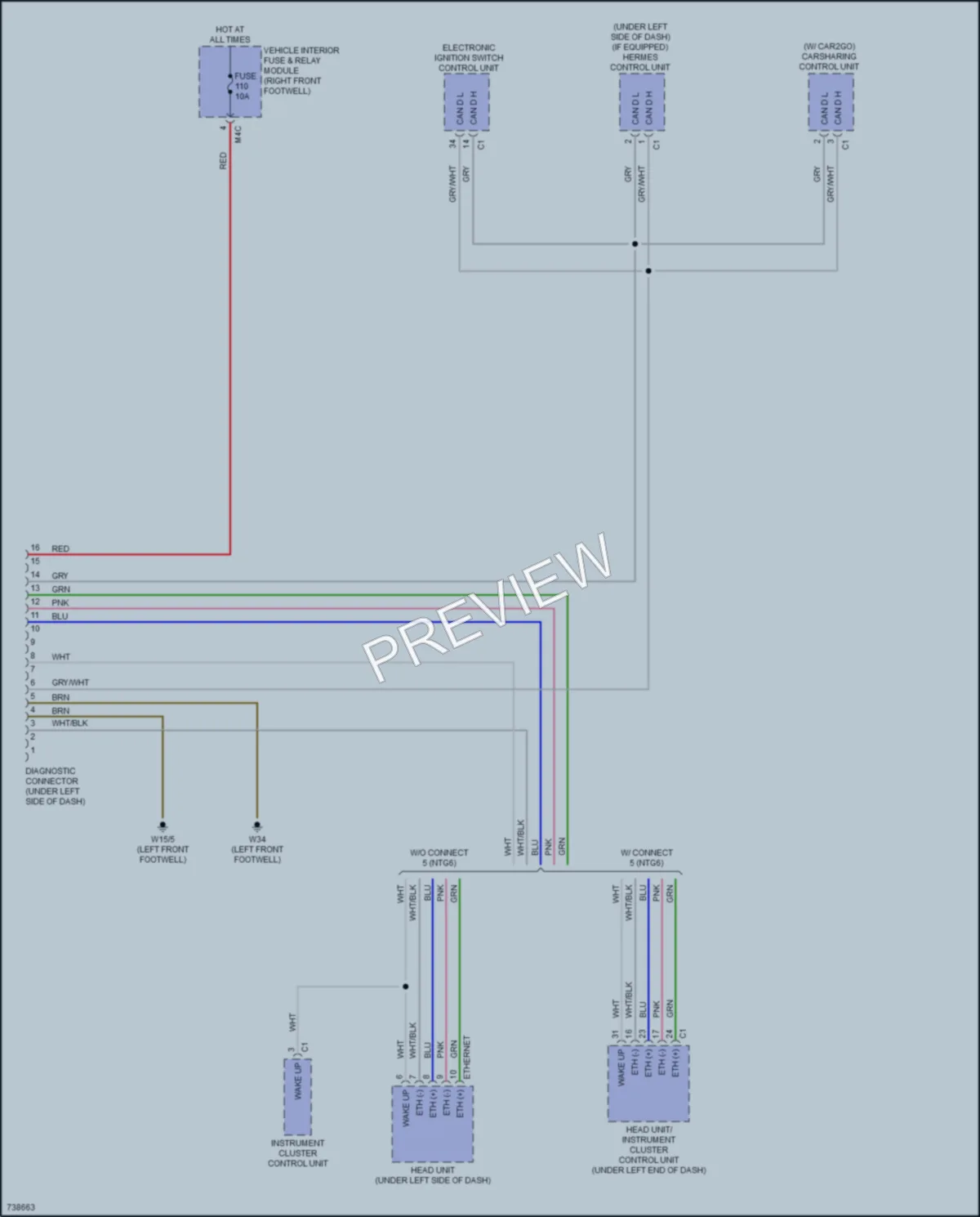 2020 MercedesBenz CLA250 Computer Data Lines wiring diagram preview