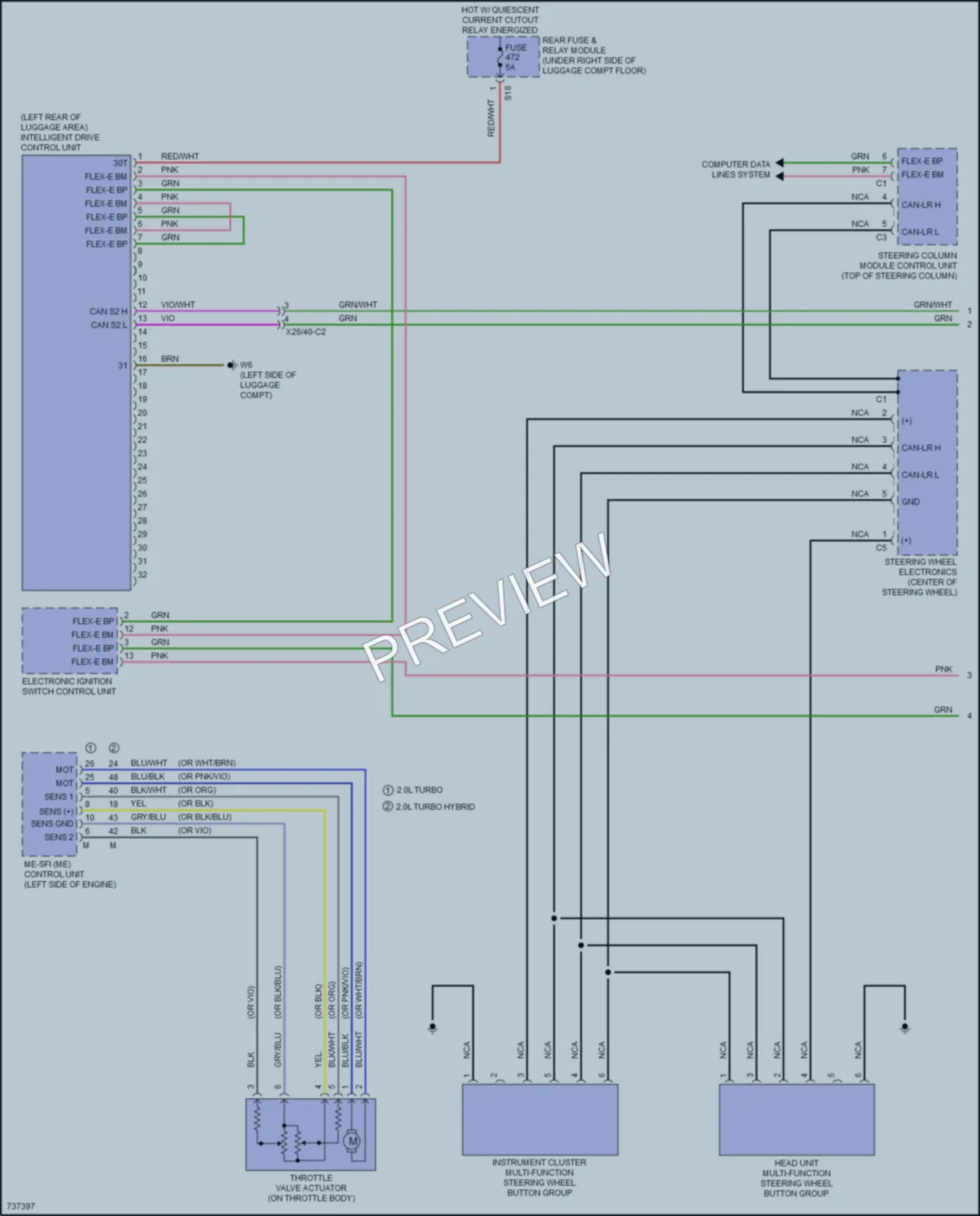2020 MercedesBenz GLC300Coupe Cruise Control wiring diagram preview