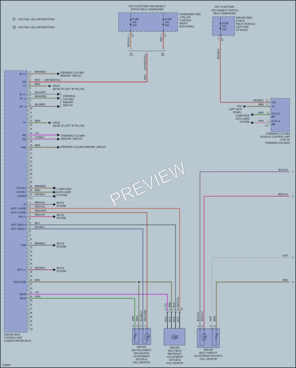 2020 MercedesBenz GLC300Coupe Memory Systems wiring diagram preview