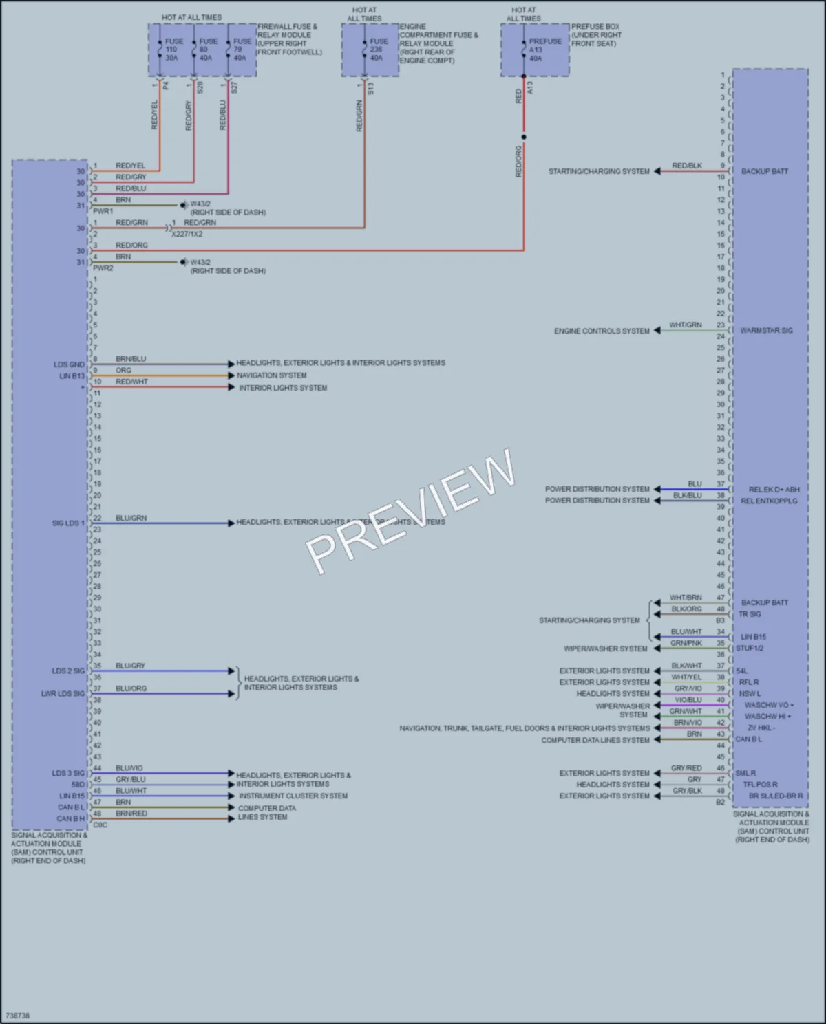 2020 MercedesBenz Metris Body Control Modules wiring diagram preview