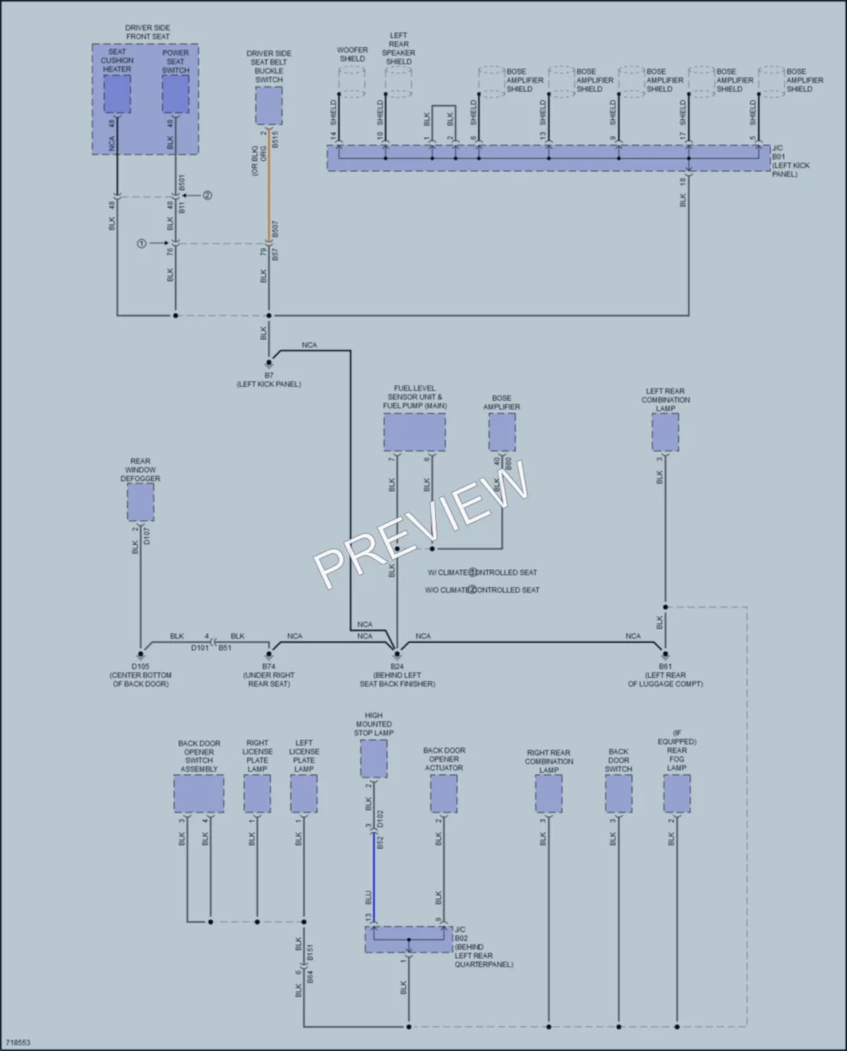 2020 Nissan 370Z Ground Distribution wiring diagram preview