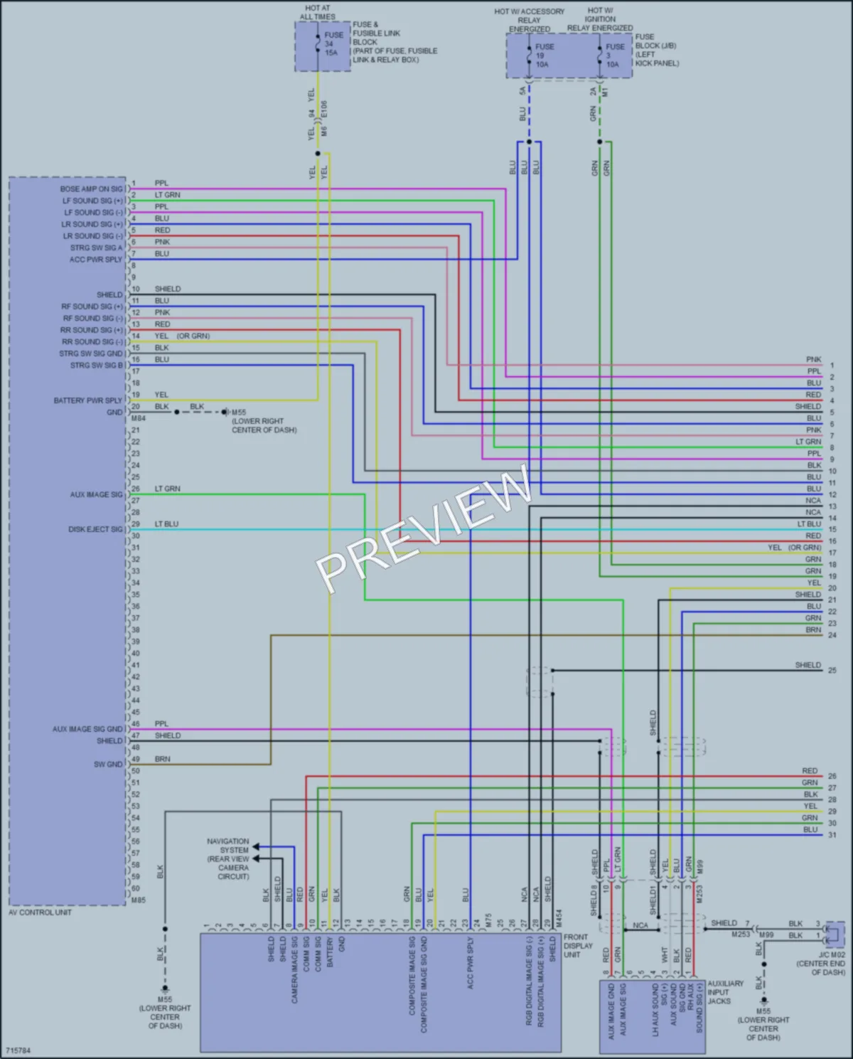 2020 Nissan 370Z Navigation wiring diagram preview