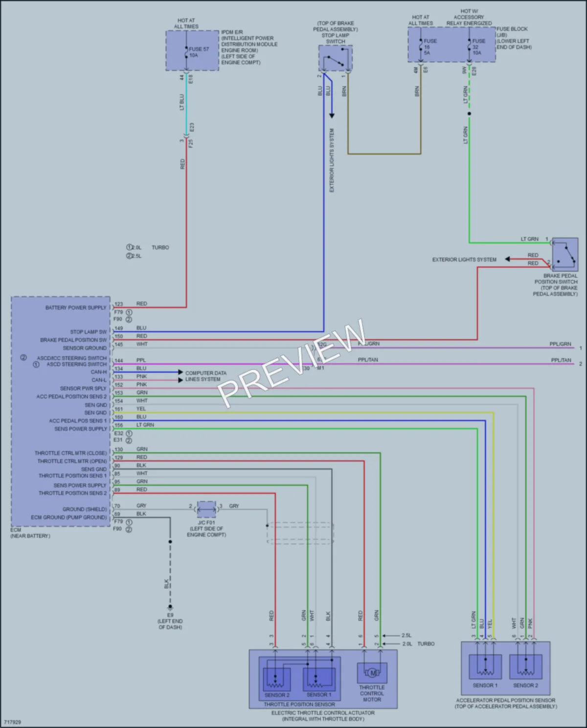 2020 Nissan Altima Cruise Control wiring diagram preview