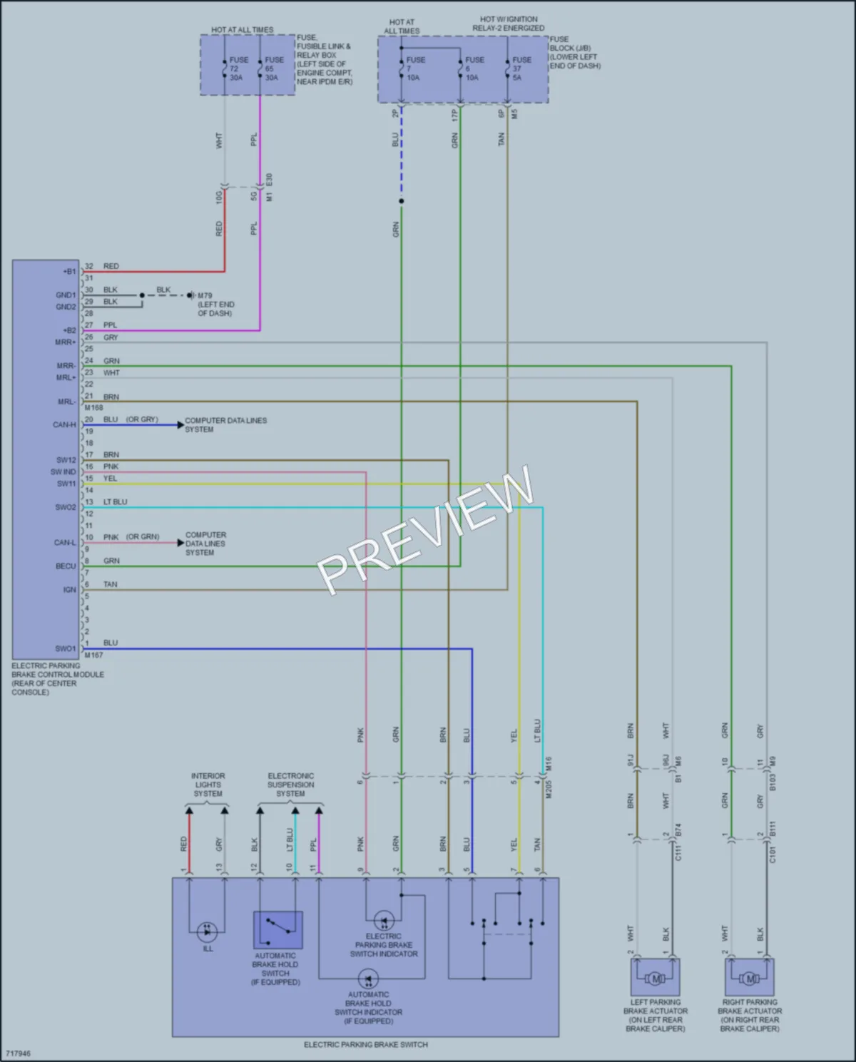 2020 Nissan Altima Shift Interlock wiring diagram preview