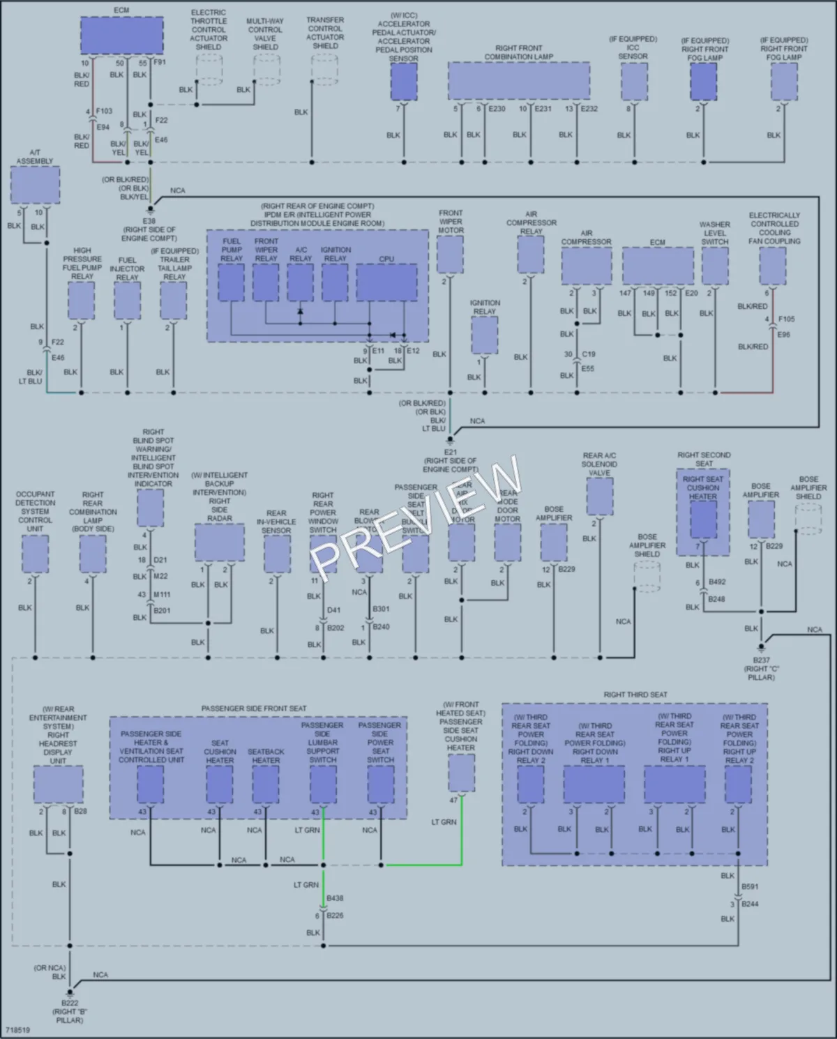 2020 Nissan Armada Ground Distribution wiring diagram preview