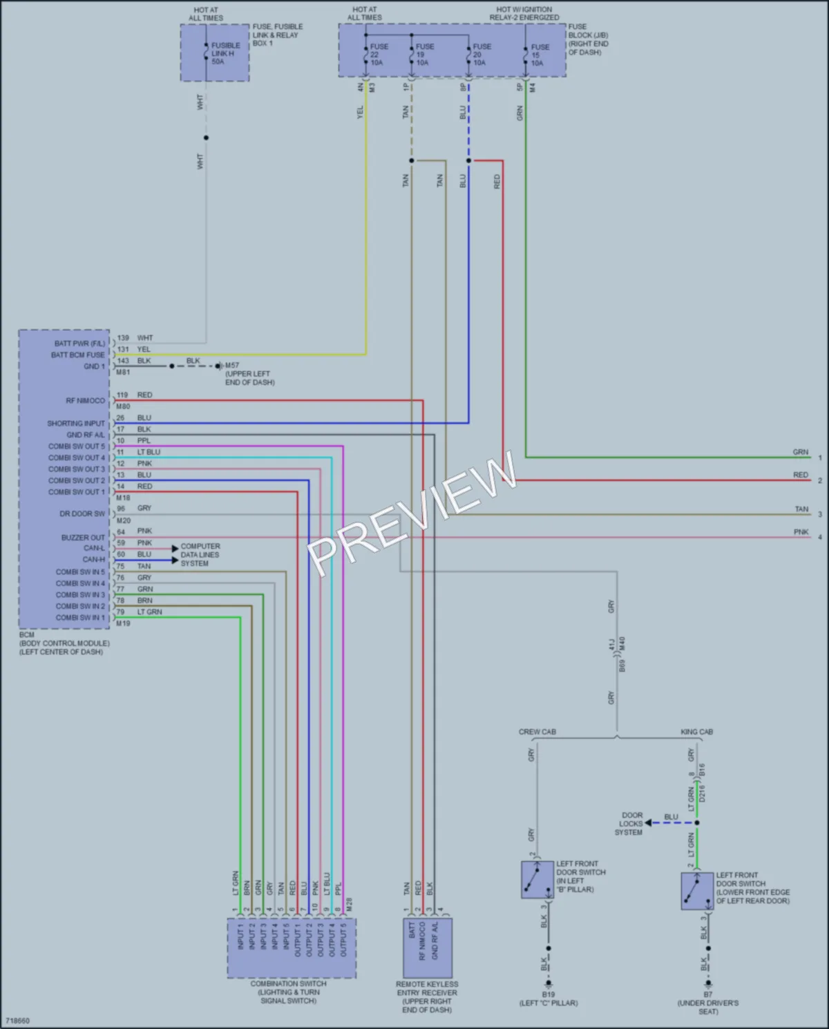 2020 Nissan Frontier Warning Systems wiring diagram preview