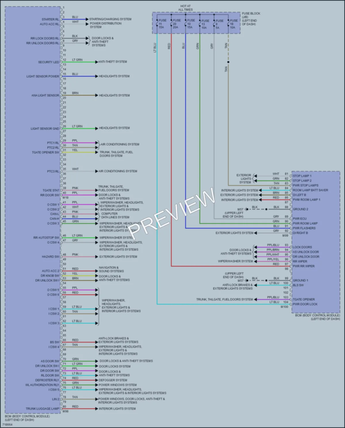 2020 Nissan Kicks Body Control Modules wiring diagram preview